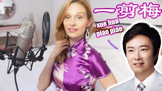 Xue Hua Piao Piao Yi Jian Mei AMERICAN GIRL Cover 《一剪梅》翻唱 [upl. by Bremble679]