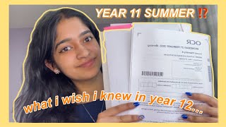 SIXTH FORM GUIDE amp ALEVEL SECRETS 💛 what to do year 11 summer from an A student [upl. by Anai]