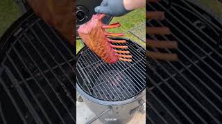 Venison Rack with Wild Herb Butter Recipe  Over The Fire Cooking by Derek Wolf [upl. by Adnirem]