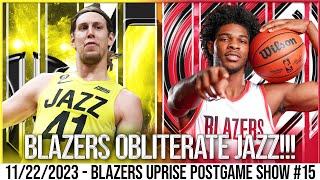 Portland Trail Blazers vs Utah Jazz Recap  Blazers Uprise Postgame Show [upl. by New]