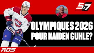 Kaiden Guhle rêve aux Olympiques de 2026 avec le Canada [upl. by Denman]