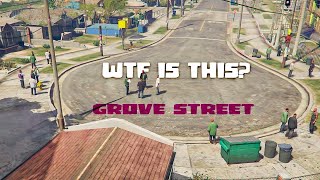 Why GTA 5s Grove Street is different from the one in GTA San Andreas [upl. by Sean]