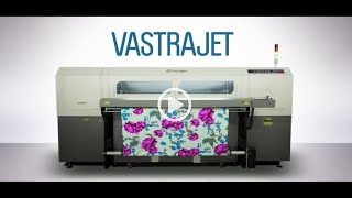 Direct to Fabric Digital Textile Printer by Colorjet Vastrajet Version 11 [upl. by Lehcear]