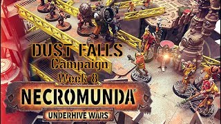 Necromunda Underhive The Dust Falls Campaign Week 8 [upl. by Neilla]