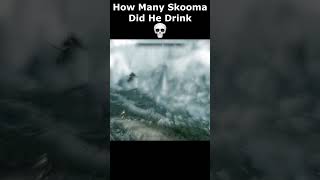 How Many Skooma Did He Drink 💀 skyrim skyrimanniversary elderscrolls shorts [upl. by Suedaht]