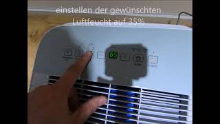 Unboxing Comfee MDDF 20DEN7 Luftentfeuchter Airdryer [upl. by Whittemore329]