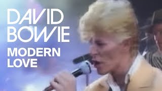 David Bowie  Modern Love Official Video [upl. by Dnaltruoc784]