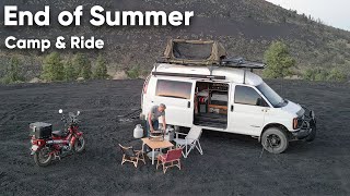 Van Life with a Tiny Motorcycle  Flagstaff amp Sedona [upl. by Hussein359]