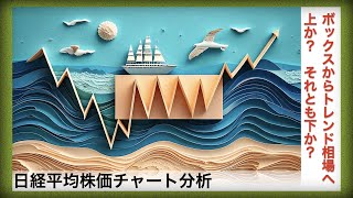 日経平均株価チャート分析20241124 「ボックス相場の行方は」 [upl. by Brodeur]