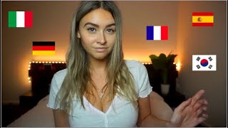 ASMR In Different Languages [upl. by Aninat740]