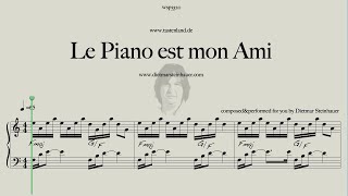 Le Piano est mon Ami  Easy Piano  Dietmar Steinhauer [upl. by Irah]