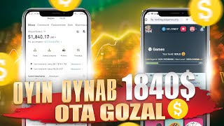 OYINOYNAB 1840 ISHLADIK BU DAXSHAT 😱 INTERNETDA SARMOYASIZ PUL ISHLASH toncoin [upl. by Ennaid]