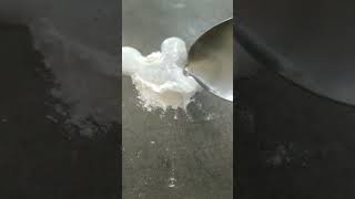 Science experiment with baking soda  baking powder and water try for you and comment me viral [upl. by Koziarz]