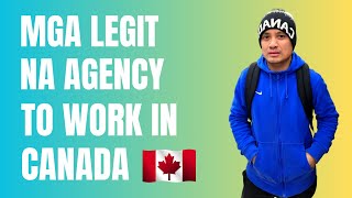 Mga legit na agency to work in canada [upl. by Elizabet]