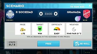 Scenario Game ⚽ R Sociedad vs Granada DLS 24 ⚽ [upl. by Orlene]