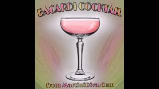 Bacardi Cocktail Recipe Video [upl. by Eudocia245]