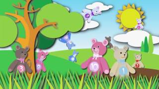 10 Little Teddy Bears  Song for Kids [upl. by Dola]