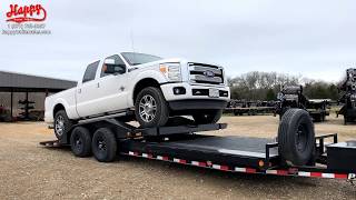 PJ Trailers Customized B8 40 Ft 3 axle Gooseneck Trailer Walk Through [upl. by Vaclava743]