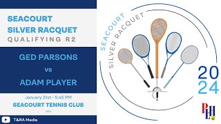 Seacourt Silver Racquet Qualifying 2024  Round 2  Ged Parsons vs Adam Player [upl. by Eissel281]