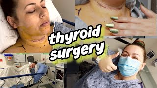 Thyroid Surgery Vlog [upl. by Ellehcin]