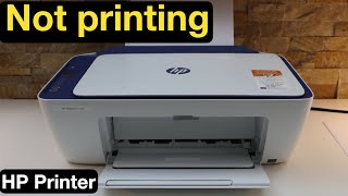 HP Printer Not Printing [upl. by Euqnimod221]