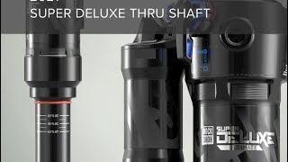 Rockshox Super Deluxe Thru Shaft  Air Can Service StepbyStep [upl. by Hereld]