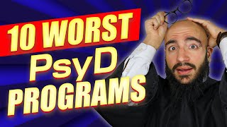 10 Worst PsyD Programs In Clinical Psychology  The Worst PsyD Programs [upl. by Irok816]