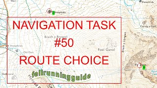 Navigation Task 50 mapreading contourlines snowdonia [upl. by Ttirrej]