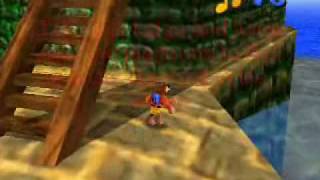 Lets play Banjo Kazooie part 6 Shark food [upl. by Procto899]