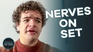 Gaten Matarazzo shares how the core cast felt about new members coming onto Stranger Things [upl. by Nyra]