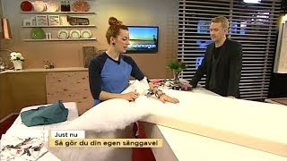 Så bygger du en sänggavel  Nyhetsmorgon TV4 [upl. by Thgiwed]