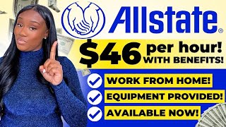 ALLSTATE WORK FROM HOME  INSURANCE WORK FROM HOME  WFH JOBS [upl. by Dulsea]