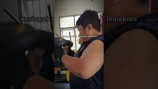 Keringat adalah tangisan lemak fitness workout gym gymfitnessindo [upl. by Lauretta681]