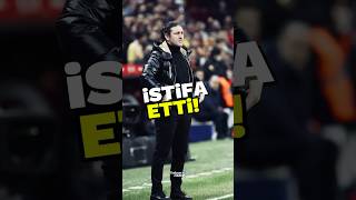 💥 Fatih Tekke istifa etti futbol haber [upl. by Asimaj]