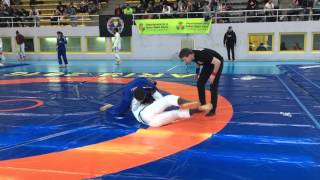 18 BJJ  92 kg Jonathan Bosuku Vs Ezeddine Benahmed  Championnat de France Grappling GI 2016 [upl. by Pauline]