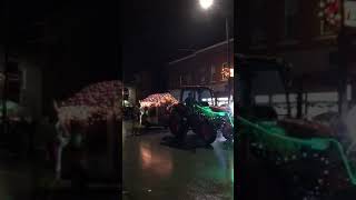 2018 Linesville Lighted Tractor Parade [upl. by Nomyaw]