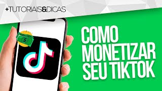 💸 Como MONETIZAR o TIKTOK em 2024 [upl. by Ynattyrb569]