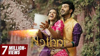 Nathni  Aishwarya Majmudar  Buddhaa M  Manas S  Harit Zaveri Jewelers  Wedding Song ❣️ [upl. by Dru]