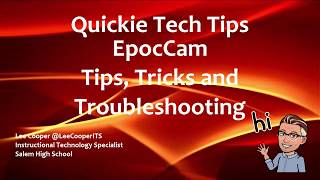 EpocCam  Tips Tricks and Troubleshooting [upl. by Nuris]