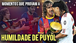 SAIBA POR QUE PUYOL DEU O TROFÉU PARA RONALDINHO A HISTÓRICA FINAL BARCELONA X MILAN [upl. by Arbmik]