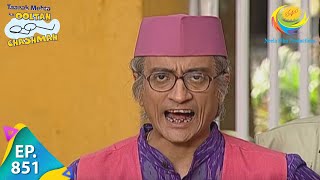 Taarak Mehta Ka Ooltah Chashmah  Episode 851  Full Episode [upl. by Indihar]