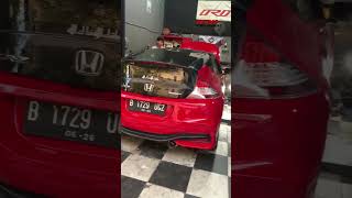 HONDA CRZ HYBRID ELECTRIC ORD EXHAUST FULL SYSTEM KNALPOT RACING automobile dragracing motorsport [upl. by Aerdno361]