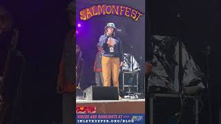 Gabe Canfield at Salmonfest  Salmon Bycatch in Alaska [upl. by Nnairol199]