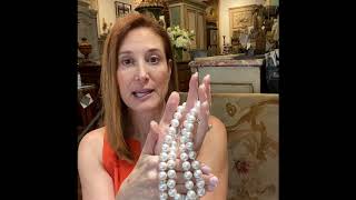 South Sea Pearls Tutorial with GIA Graduate Gemologist Hope Meyer [upl. by Enajaras]