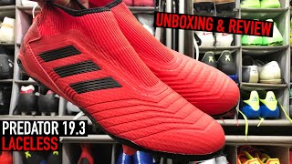 ADIDAS PREDATOR 193 LACELESS  UNBOXING amp REVIEW  GAMA BAJA SIN AGUJETAS [upl. by Si397]