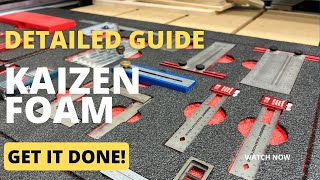 CNC at home Tool Organization Kaizen Foam [upl. by Quintessa155]