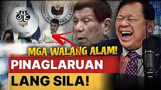 ATTY TOPACIO NATATAWA NA LANG SA QUADCOM MAS PINAKITA UMANO NA WALA TALAGANG MGA ALAM [upl. by Eniamahs317]