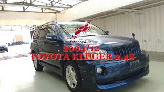 200412 TOYOTA KLUGER 2 4S 279154 [upl. by Sedinoel94]