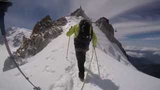 Larête glacière de lAiguille du Midi [upl. by Clementine]