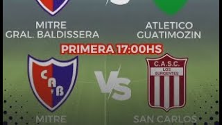 EN VIVO  MITRE VS SAN CARLOS  SEMIFINAL IDA  CLAUSURA 2024 [upl. by Eifos]